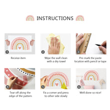 Load image into Gallery viewer, Cartoon Baby Height Measurement Lion Animals Wall Sticker Stars Vinyl Children Nursery Art Decals for Kids Room Home Decoration