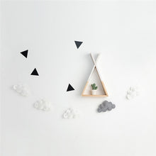 Load image into Gallery viewer, INS Nordic Felt Cloud Garlands String Baby Kids Room Decoration Wall Hanging Ornaments Nursery Decor Party Banner Photo Props