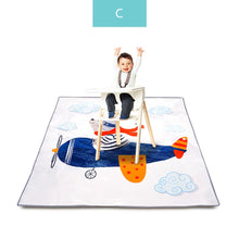 Load image into Gallery viewer, Happy Flute Baby Play Mat, Baby Crawling Mat Portable Waterproof , Anti-Slip Folding Mat Playmat For Baby Indoor Or Outdoor Use