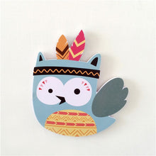 Load image into Gallery viewer, Nordic Nursery Room Decor Animals Fox Bear 3D Wall Stickers For Kids Rooms Wall Stickers Animals Nordic Fox FeatherWall Stickers
