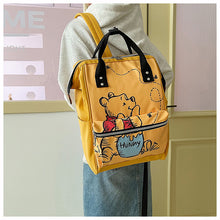 Load image into Gallery viewer, WINNIE THE POOH DIAPER BAG- Cute Mother and Baby Bag Large Capacity Lightweight Travel Mommy Bag
